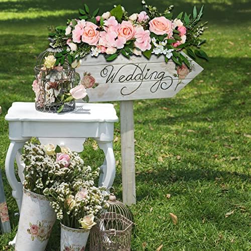 Treetdov Rose Swag Flowers Wedding Arch Artificial Decor
