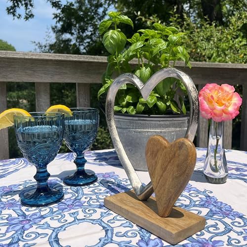 WHW Eternity Double Heart Figurine 9 Inches