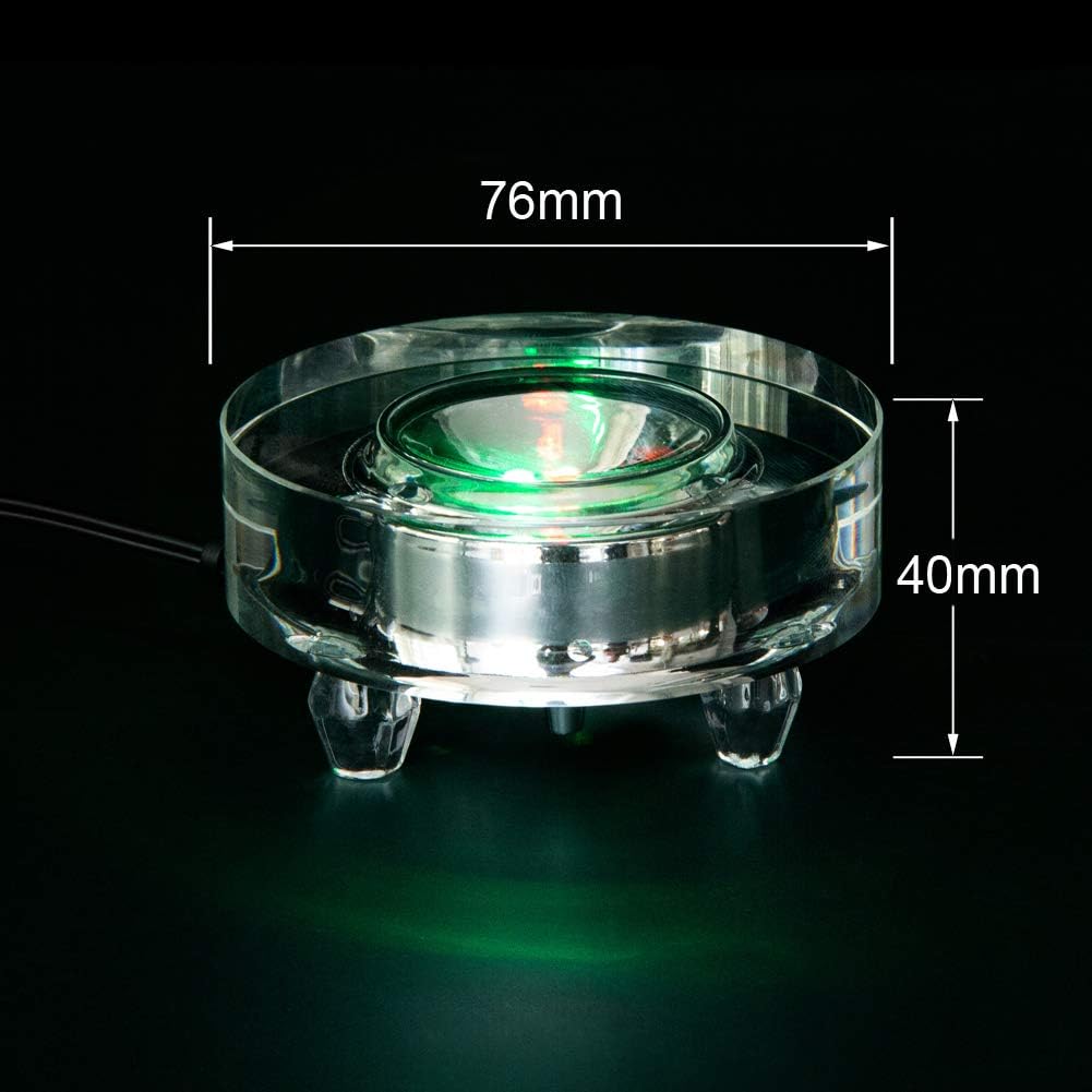 IFOLAINA Crystal LED Light Base for 3D Display