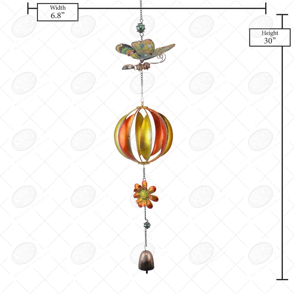 Red Carpet Studios Spinner Mobile 30 Inches Yellow Orange