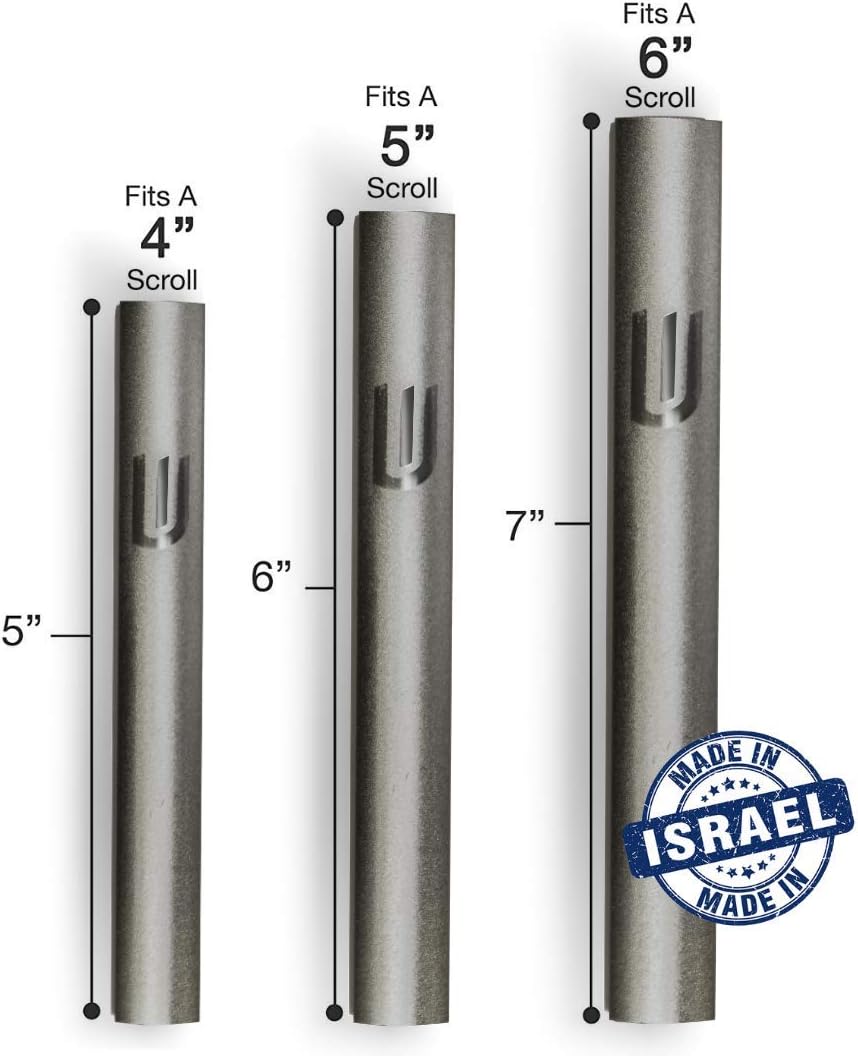 AS Mezuzot Aluminum Waterproof Case Peel Stick Easy Install