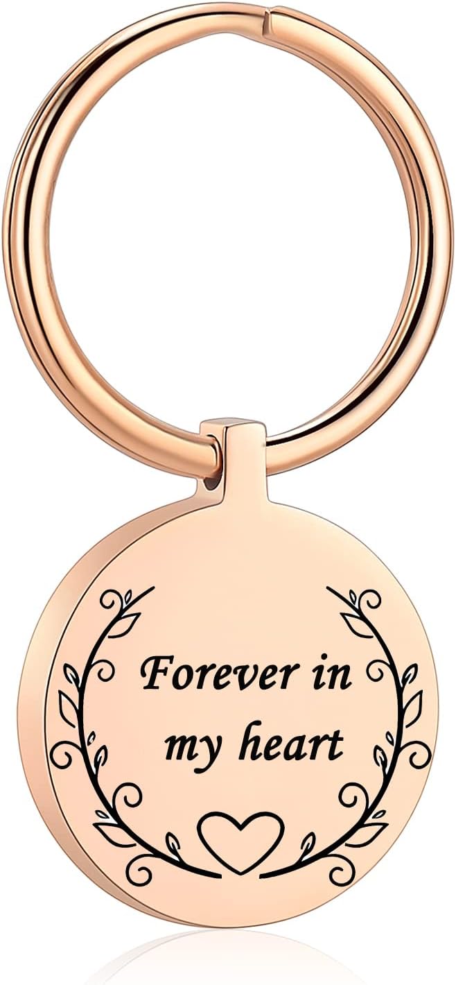 Personalized Cremation Urn Keychain for Ashes Keepsake Jewelry