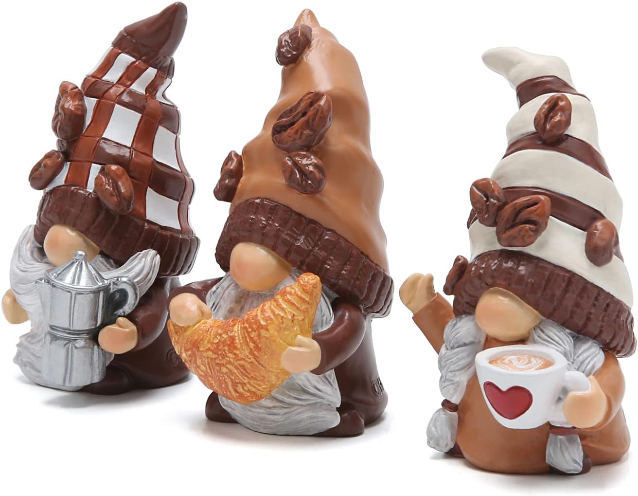 Hodao Set of 3 Coffee Gnome Decorations