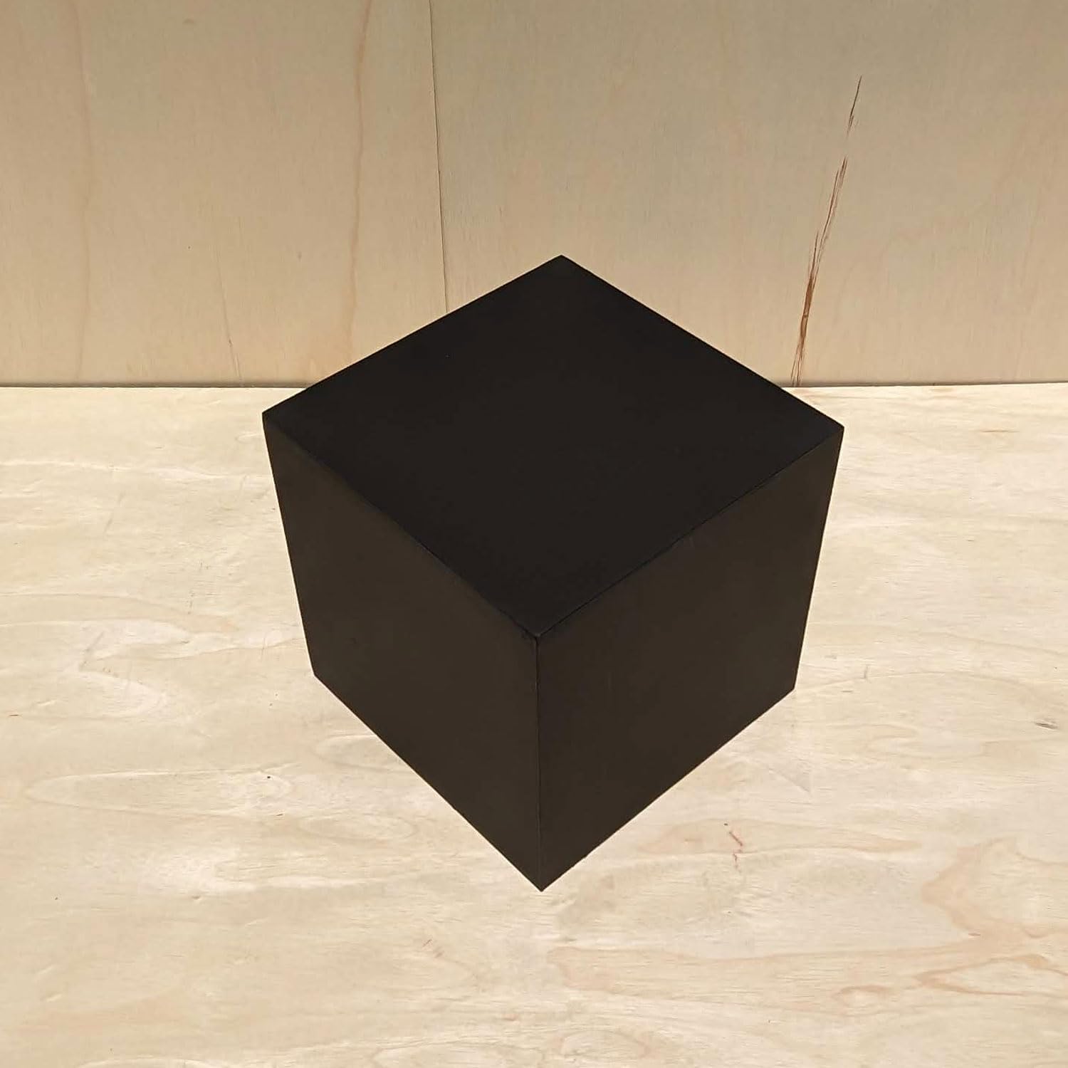 12x12x12 Matte Black Display Cube Stand