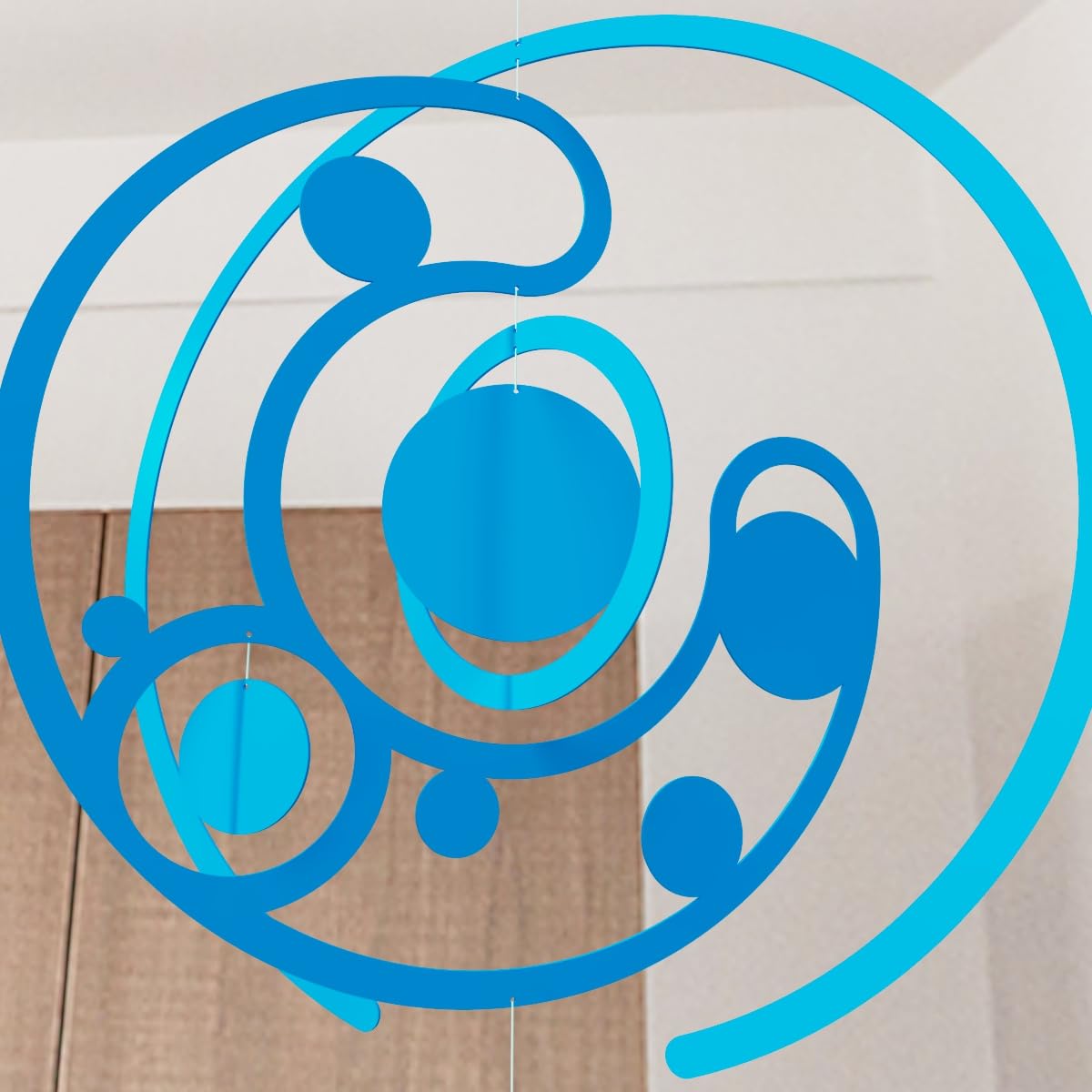 Cosmic Orbit Mobile - Decorative Mobile with Concentric Shapes