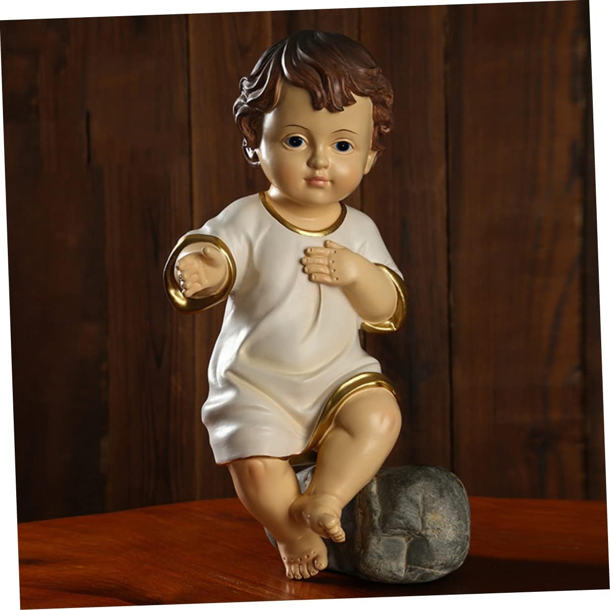 BESTYASH Resin Jesus Doll Ornament for Christmas Decor