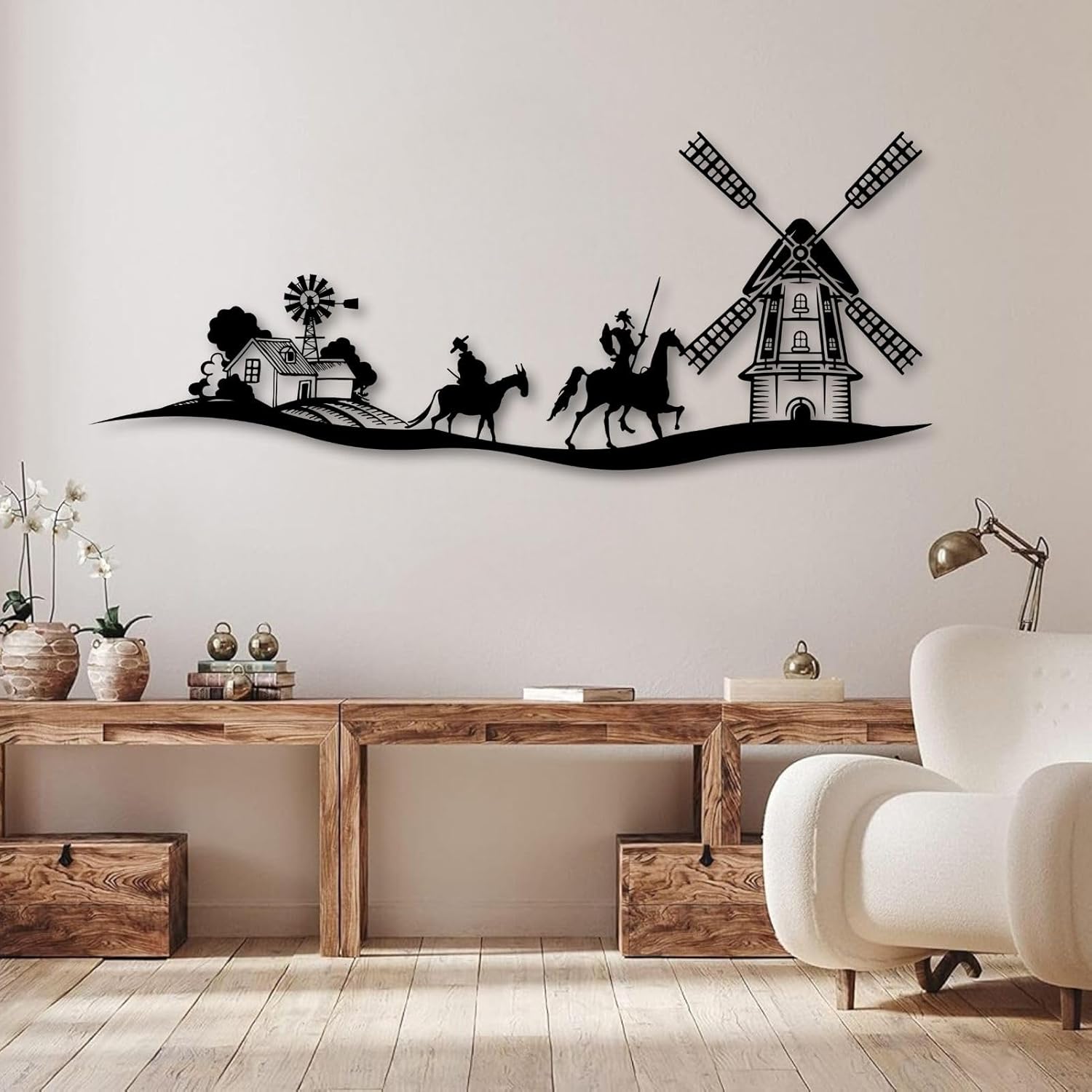 Hotuijxca Don Quixote Wall Art Sculpture