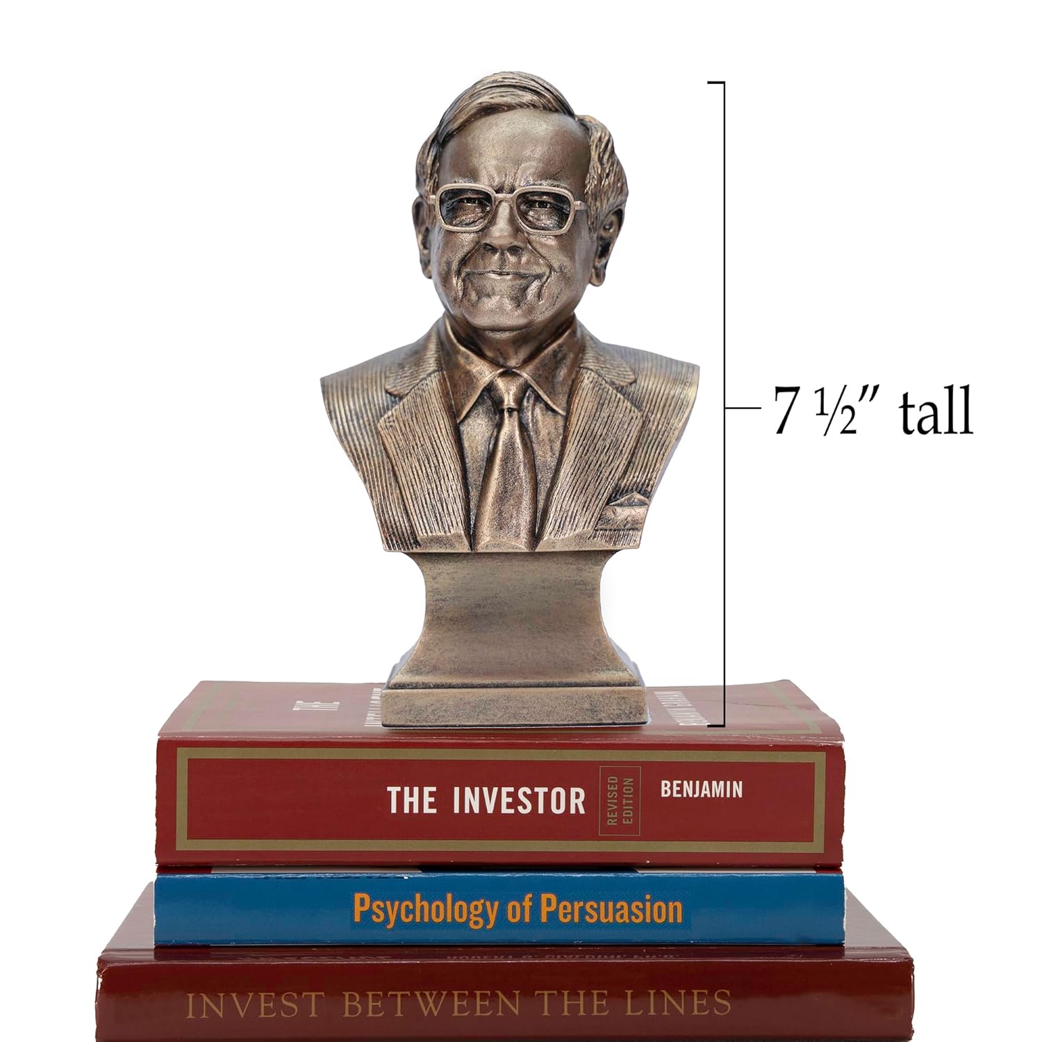 IconiCraft Warren Buffett Berkshire Hathaway Bust Statue