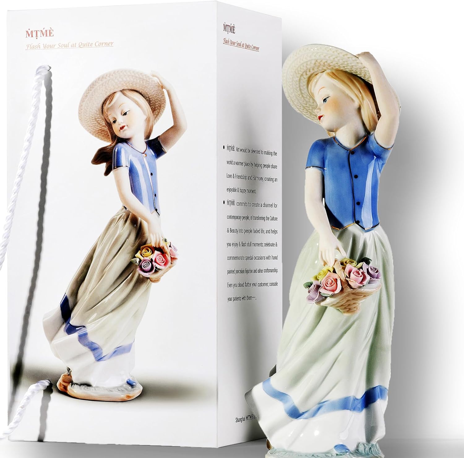 MTME Porcelain Figurine Wedding Gift Home Decor