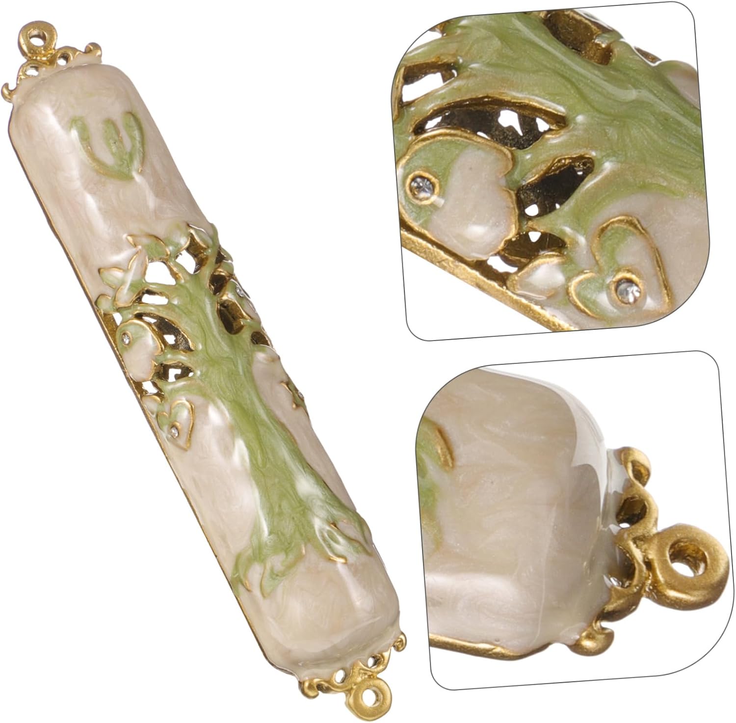 PRETYZOOM Mezuzah Door Ornament Metal Judaica Decor