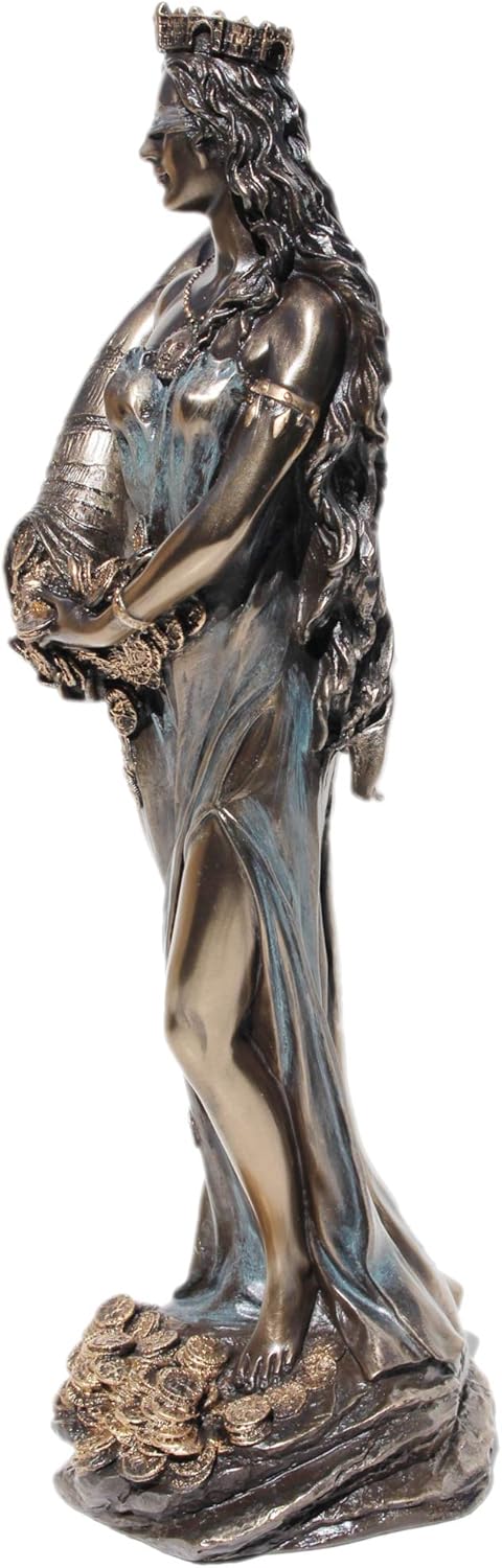 1138 Inch Cold Cast Bronze Greek Goddess Figurine