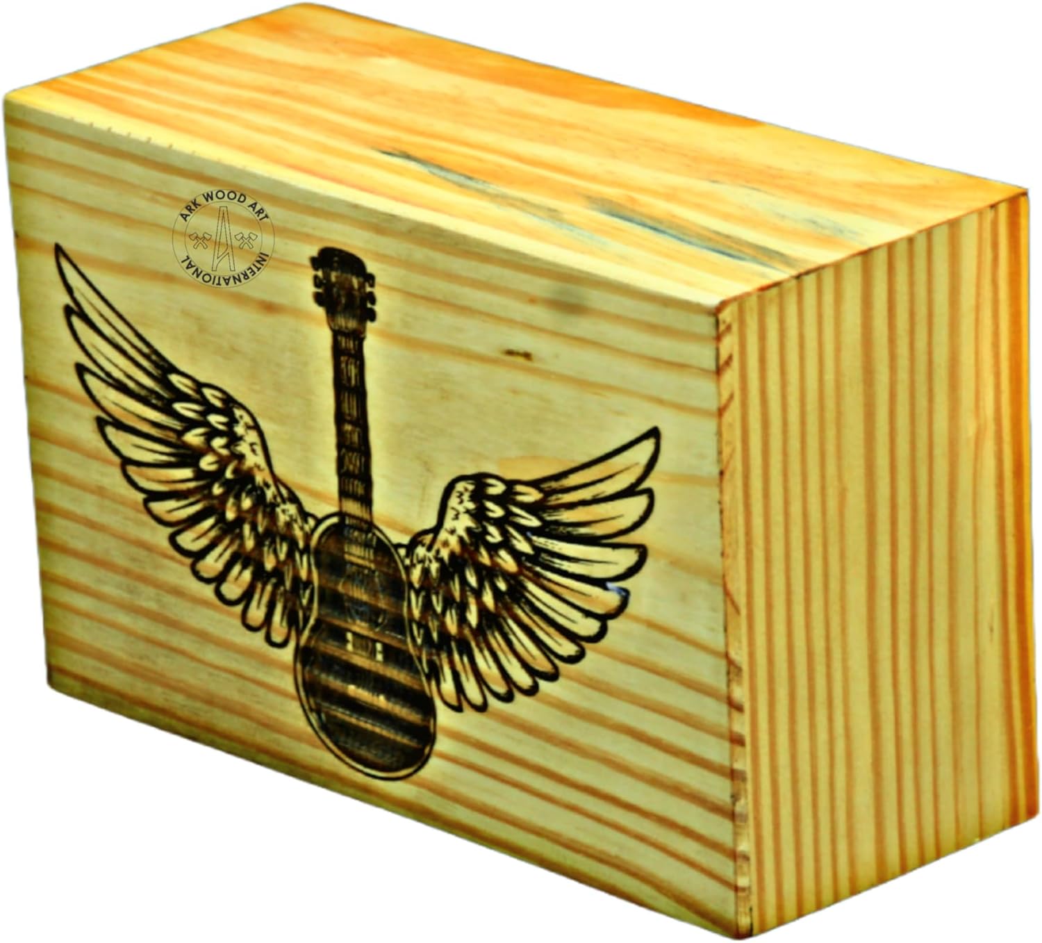Guitar Musical Lovers Urns - Handmade Wooden Ashes Urn