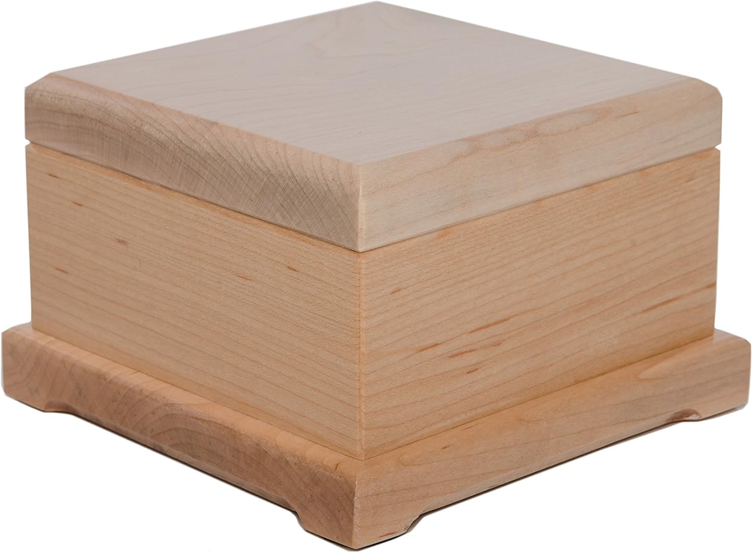 LifeSong Milestones Maple Cremation Urn - Small Ashes Container for Memory Keepsake