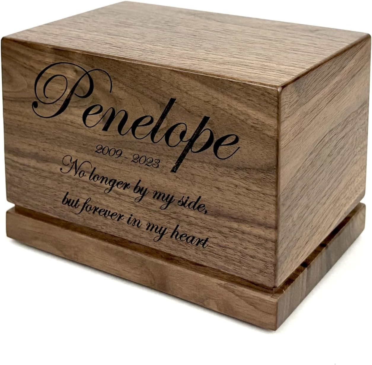 Pet Urn for Dogs Cats Custom Laser Engraving