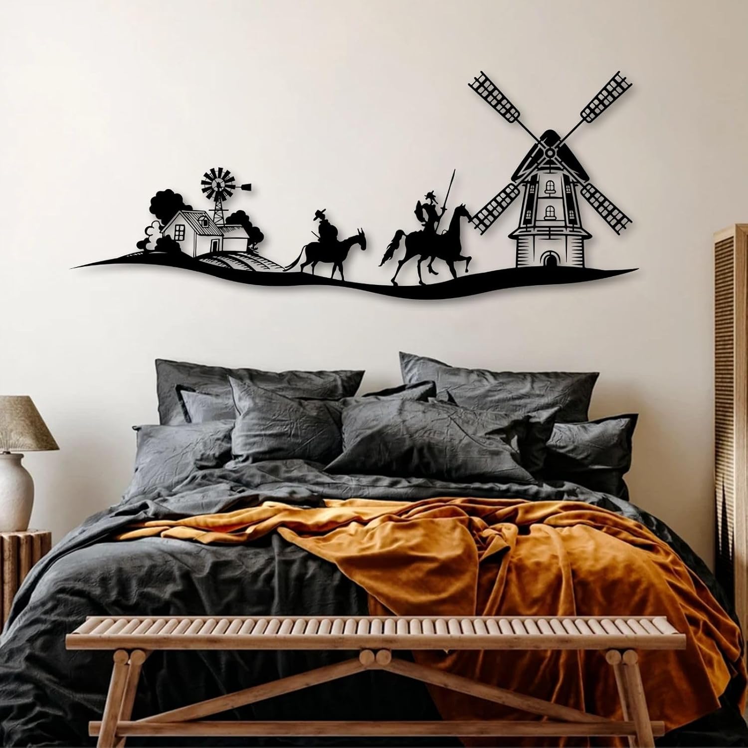 Hotuijxca Don Quixote Wall Art Sculpture
