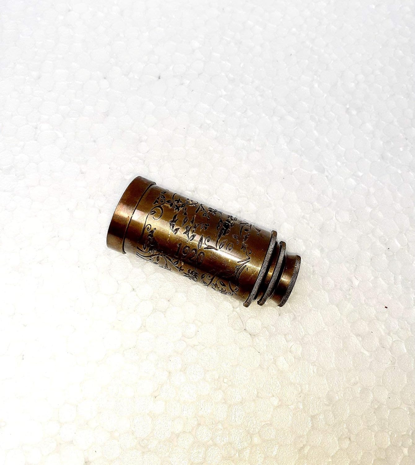 6 Inch Brass Telescope Home Decor Item