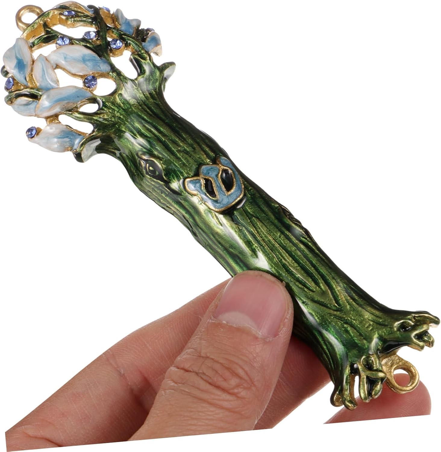 IMIKEYA Retro Metal Mezuzah Door Ornament Decor