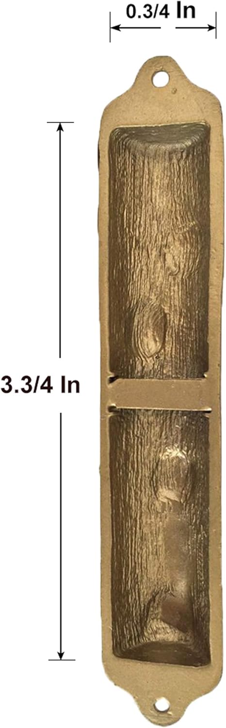 Bless This House Mezuzah Case Pomegranate Tree 4 Inch