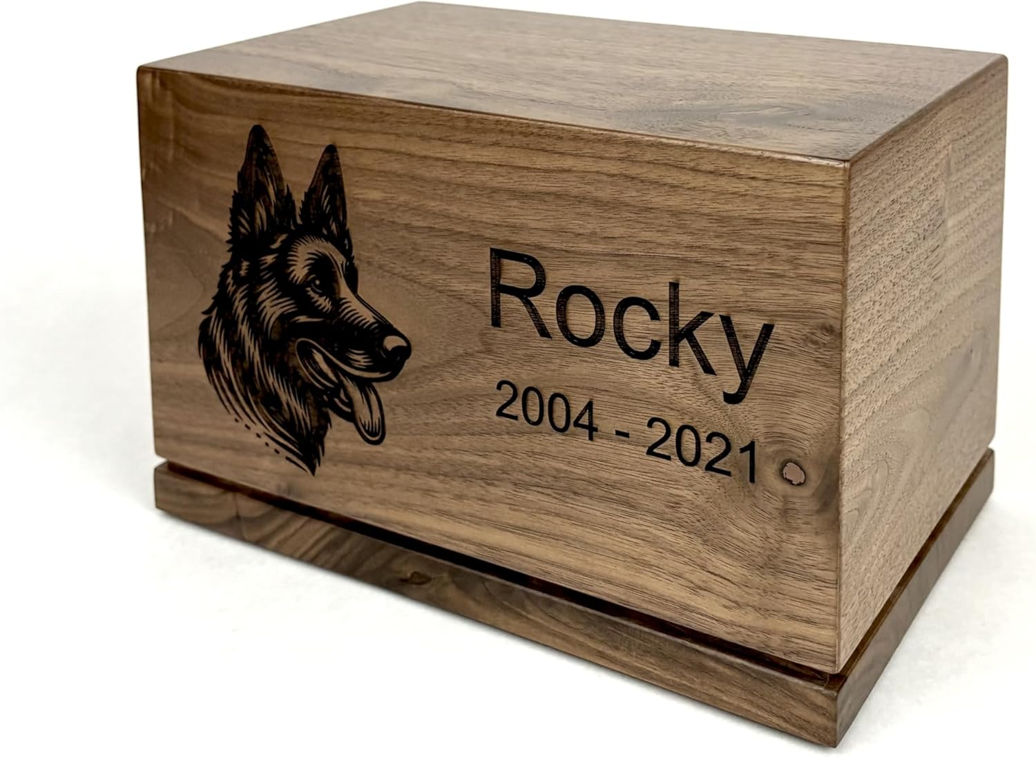 Pet Urn for Dogs Cats Custom Laser Engraving