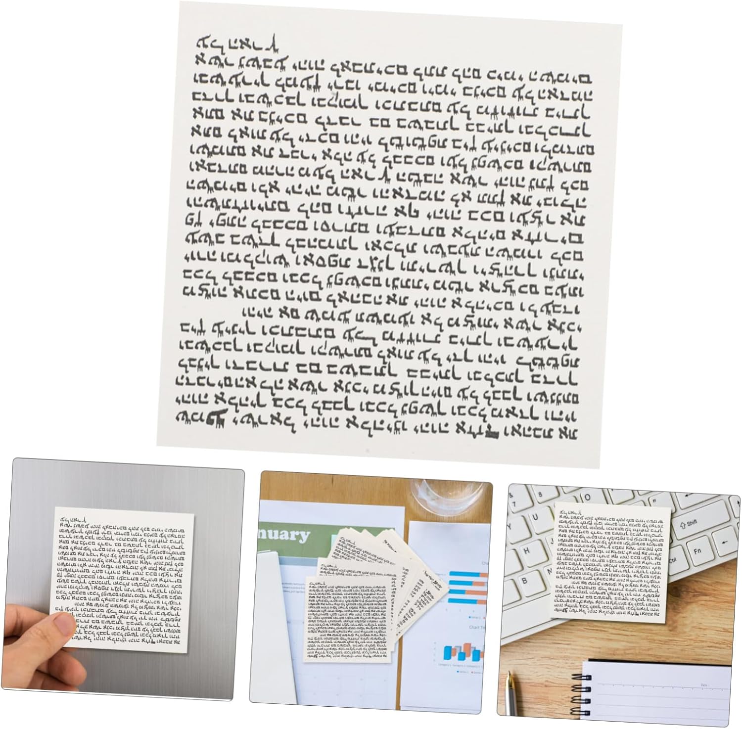 IMIKEYA 50pcs Mezuzah Scroll Jewish Door Decor Elegant Hebrew Wall Art for Home Blessings and Religious Significance