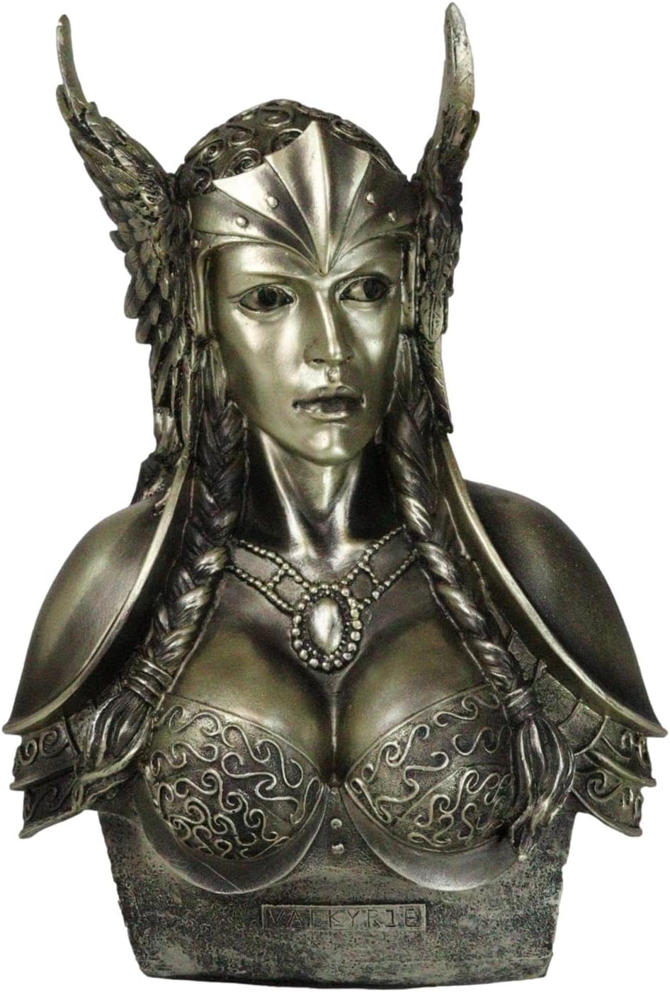 Ebros Norse Goddess Valkyrie Bust Statue 11 Inch Decorative Figurine