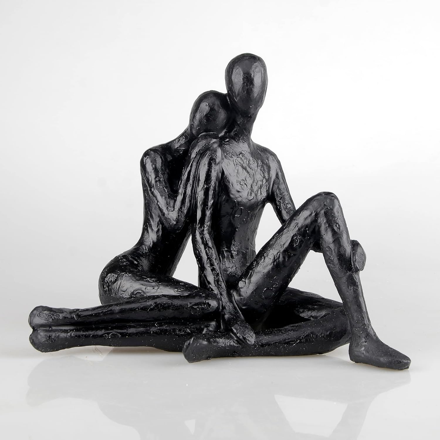 Large Couple Sculpture Passionate Love Figurine Valentines Day Wedding Decoration