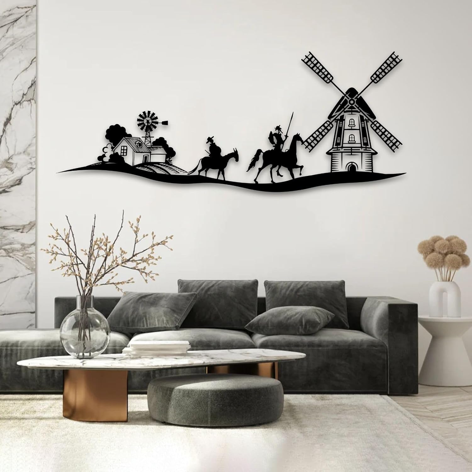 Hotuijxca Don Quixote Wall Art Sculpture
