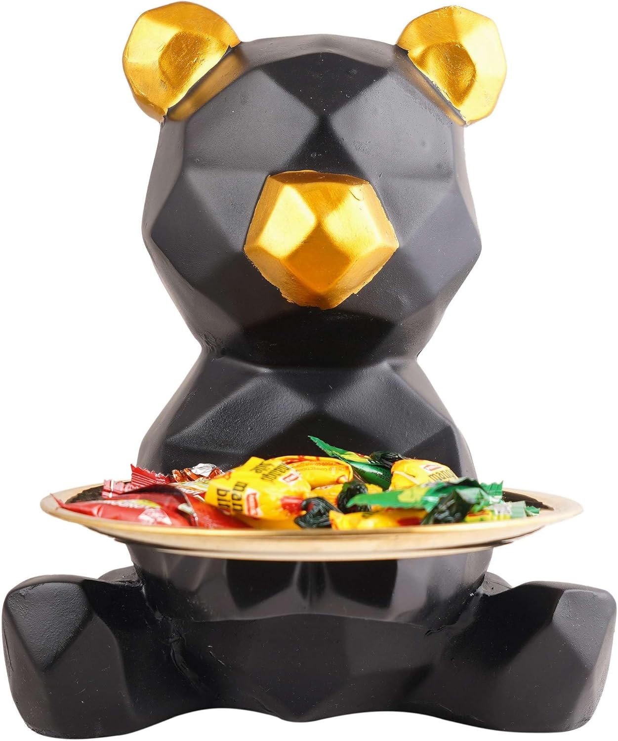 TAKEME Sales India Cool Dog Showpiece with Plate for Home Decor Item