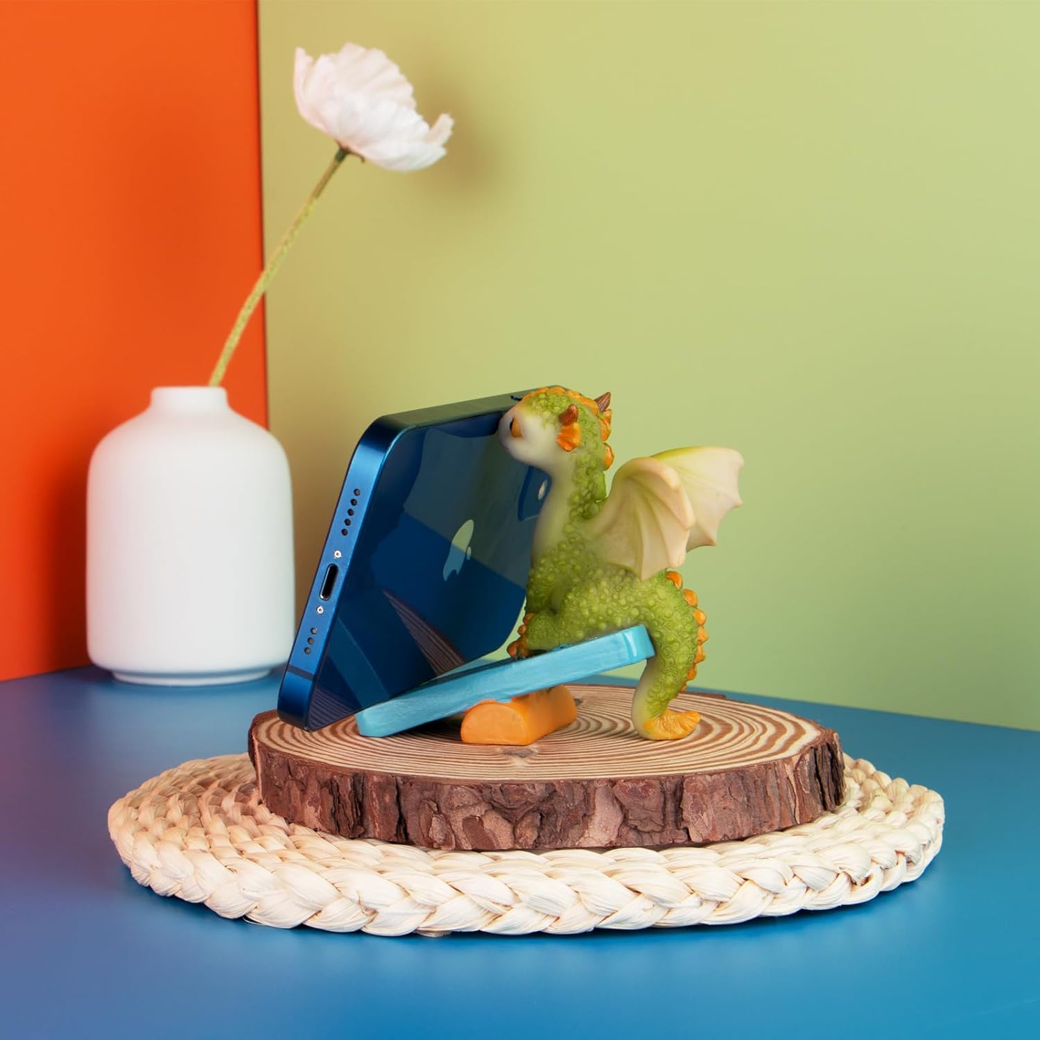 Mini Dragon Figurine Resin Home Decor Cute Garden Statue