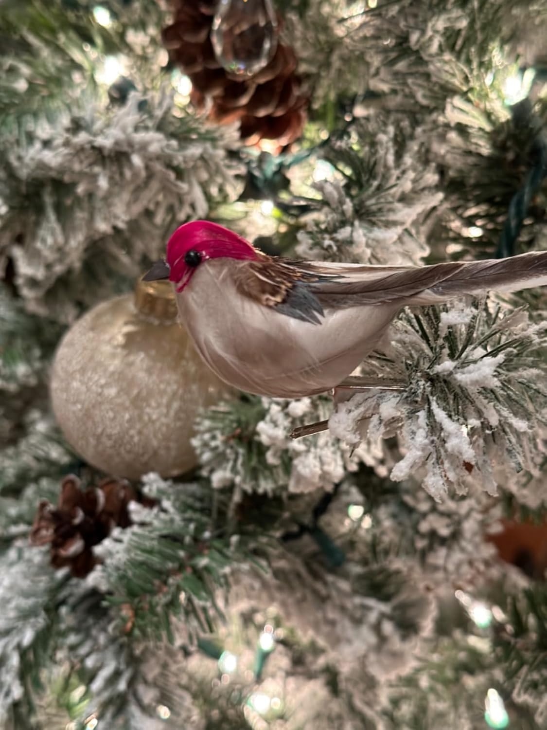 12pcs Realistic Artificial Birds for Decor