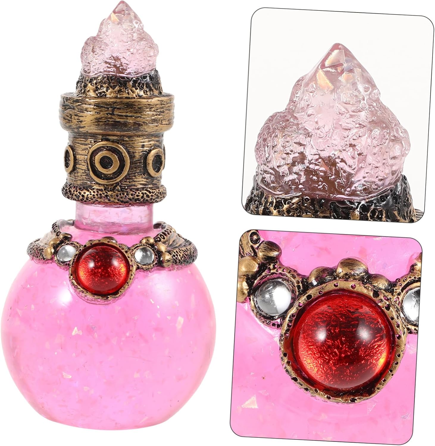 Mermaid Perfume Bottle Resin Figurine Decor 1