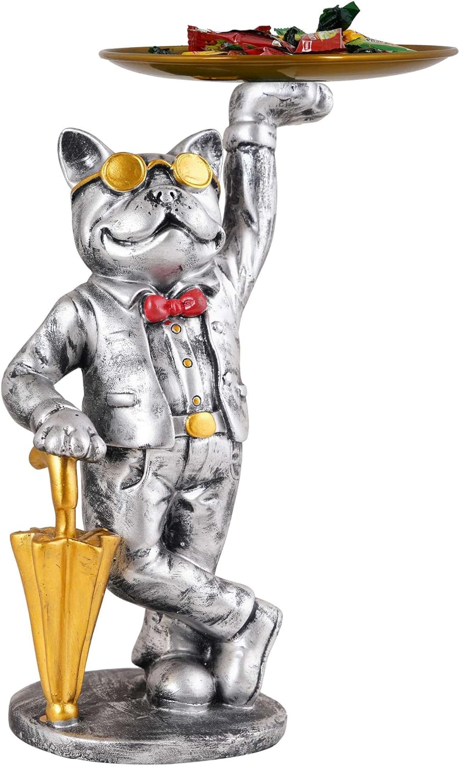 Cute Cool Dog Sculpture for Home Decor Showpiece