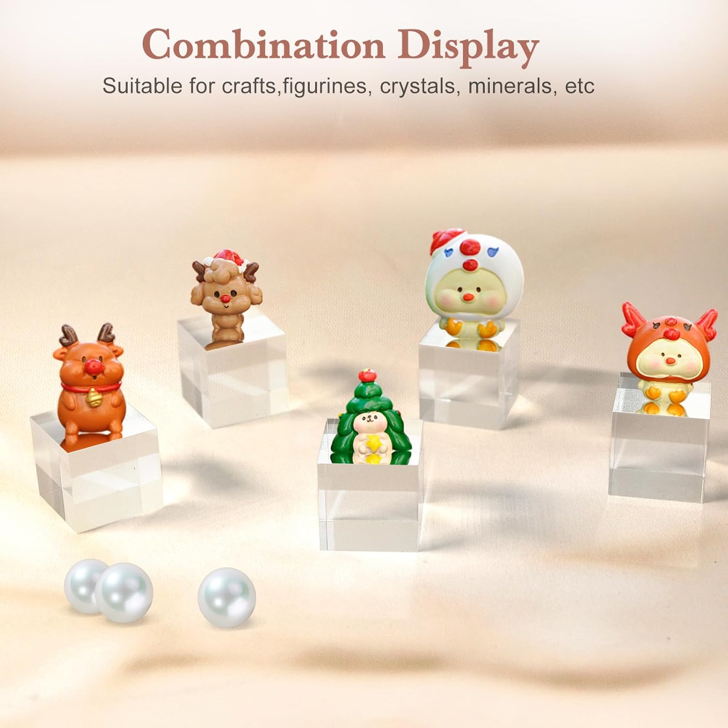 SamyuchO Acrylic Display Blocks 20 Piece Set