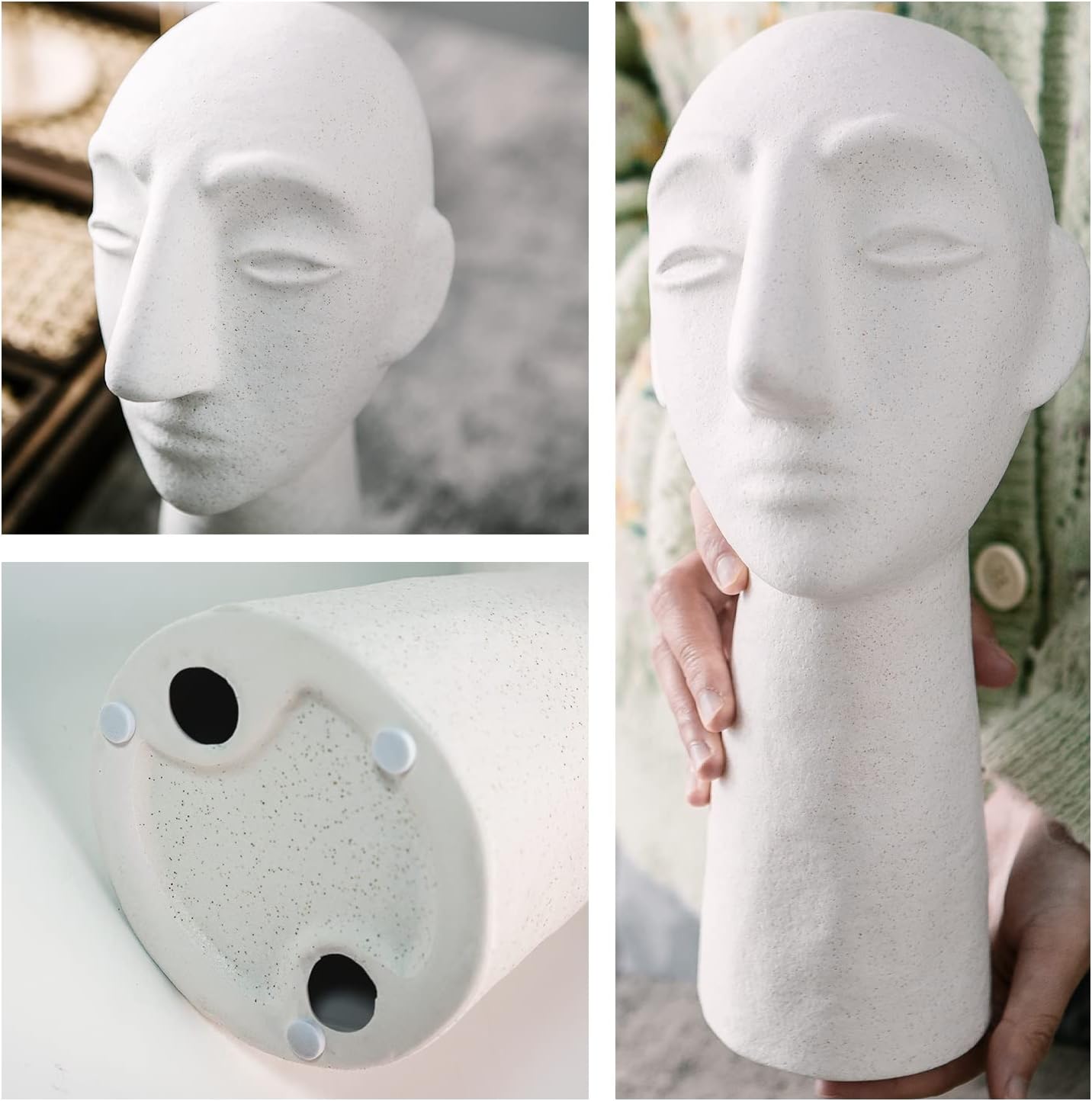 Abstract Ceramic Sculpture - 118 Inch Home Decor Statue