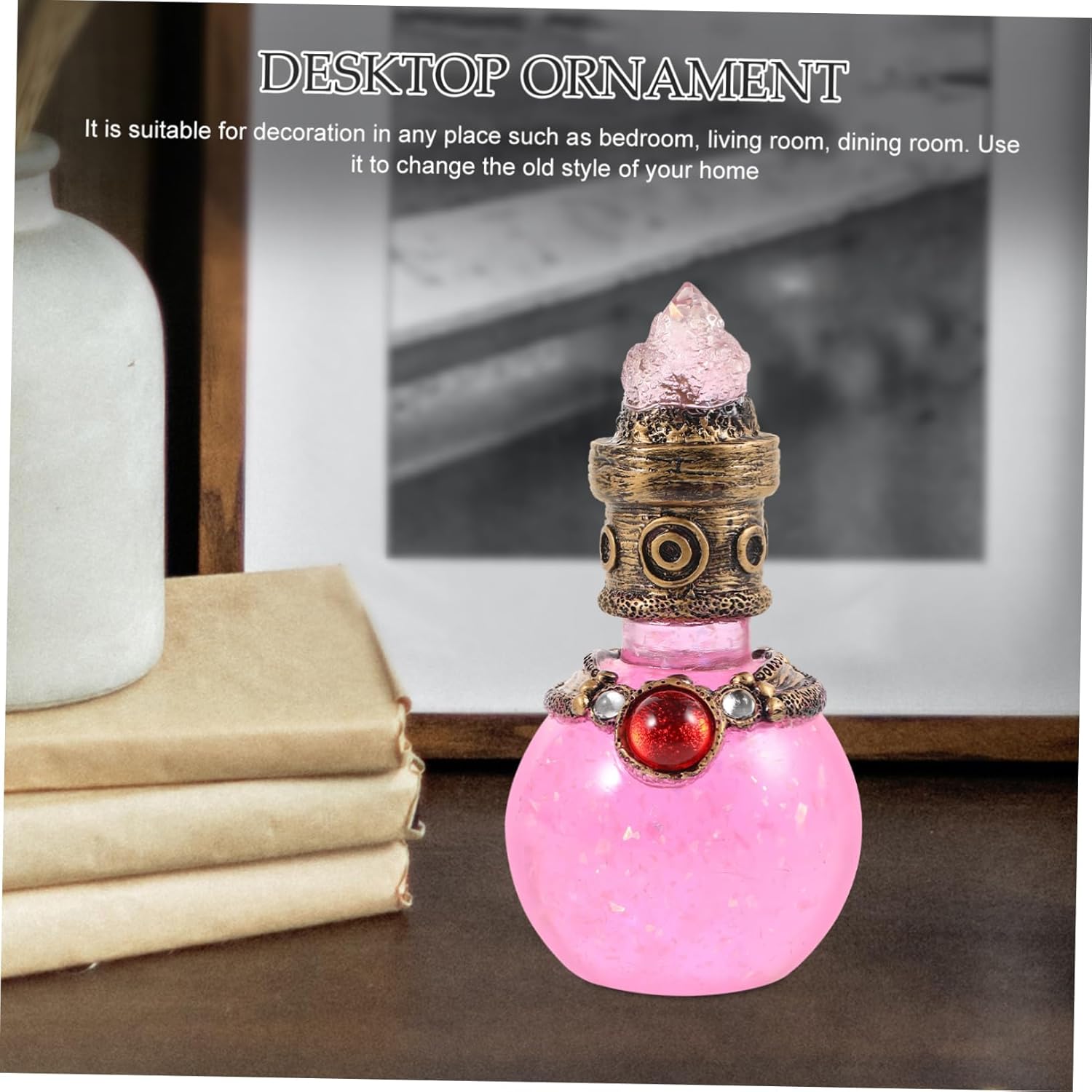 Happyyami Mermaid Perfume Bottle Decor
