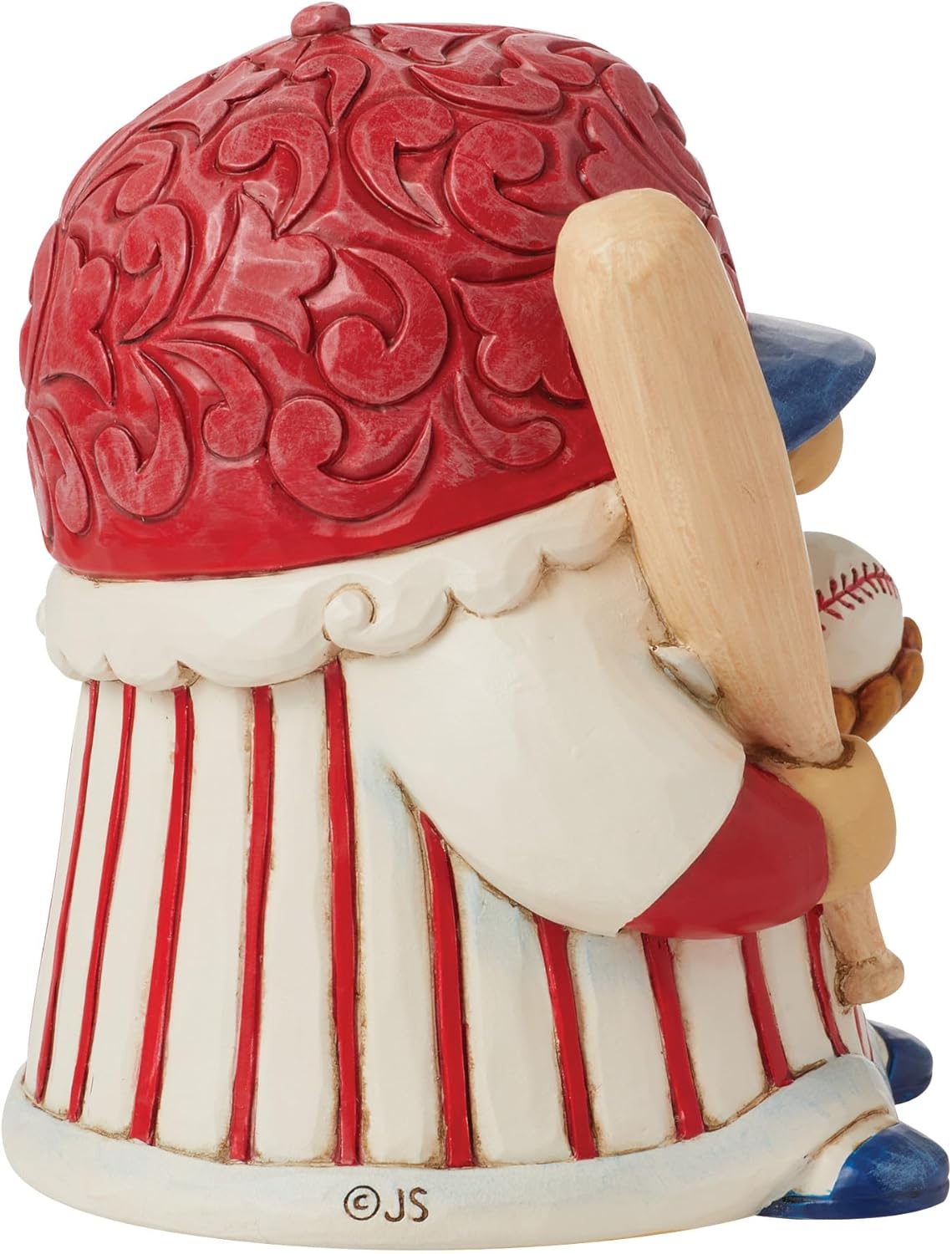 Enesco Jim Shore Heartwood Creek Athlete Baseball Player Mini Figurine 4 Inch