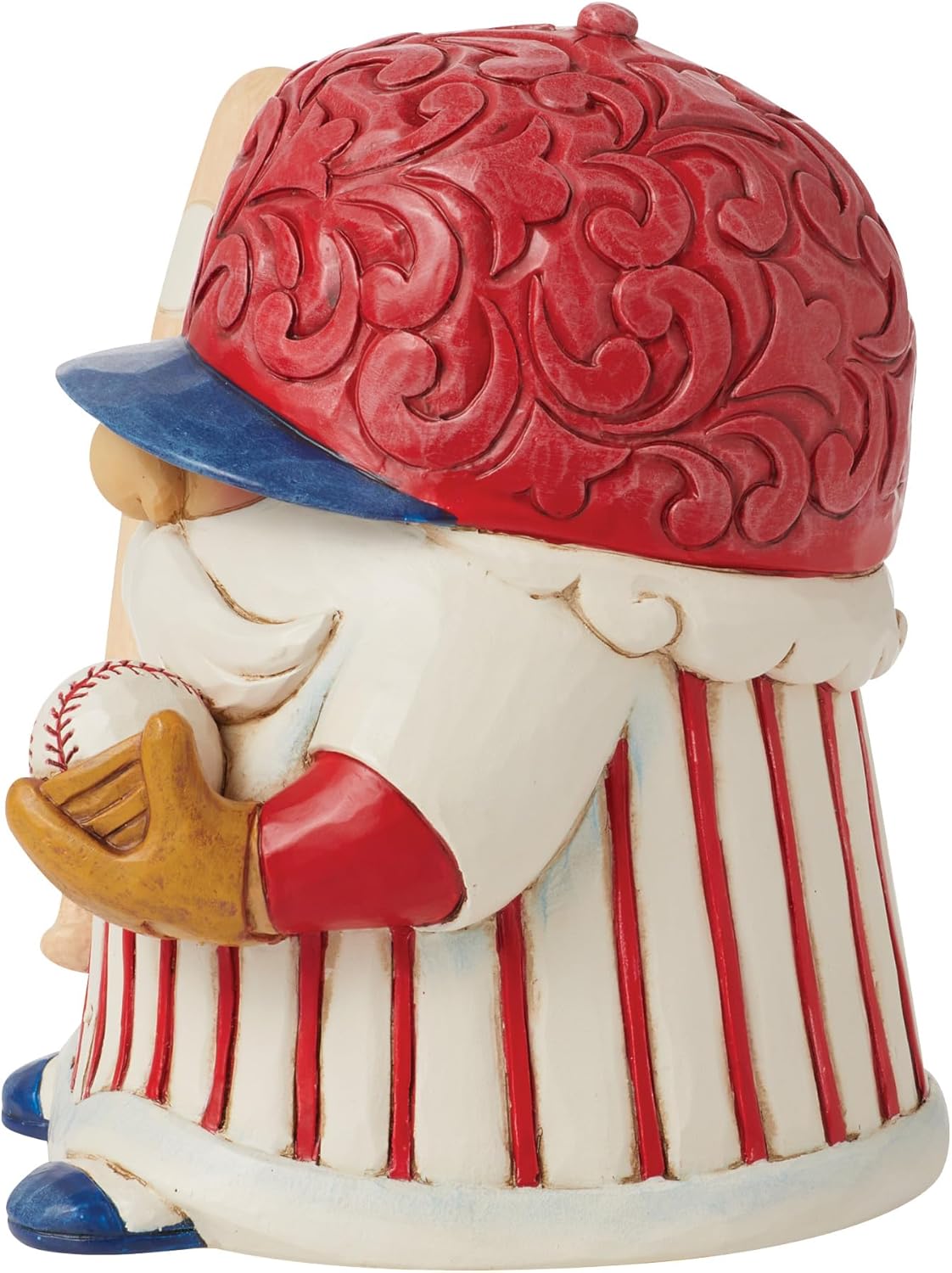 Enesco Jim Shore Heartwood Creek Athlete Baseball Player Mini Figurine 4 Inch