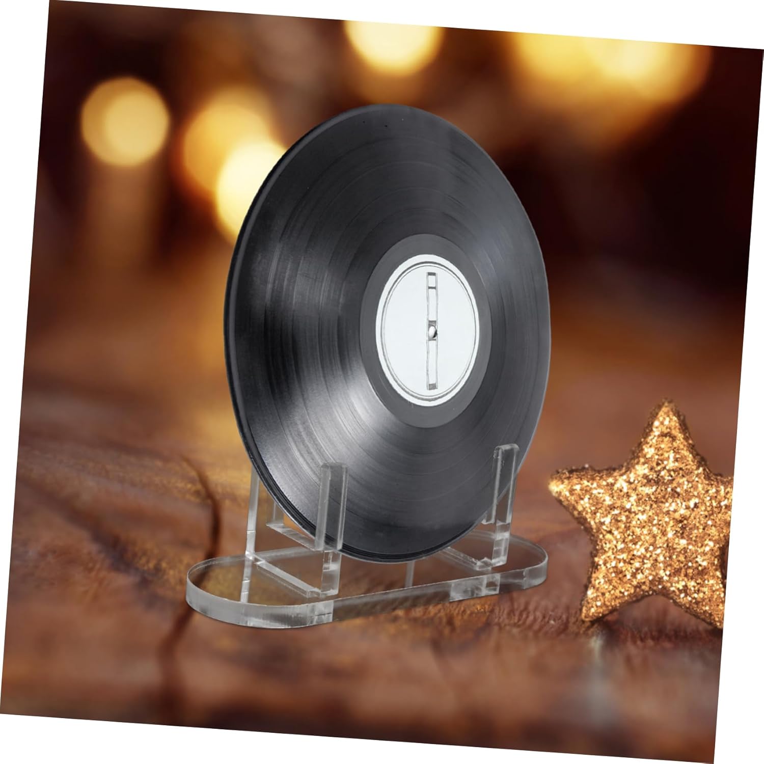 Clear Acrylic Vinyl Record Display Easel Stand
