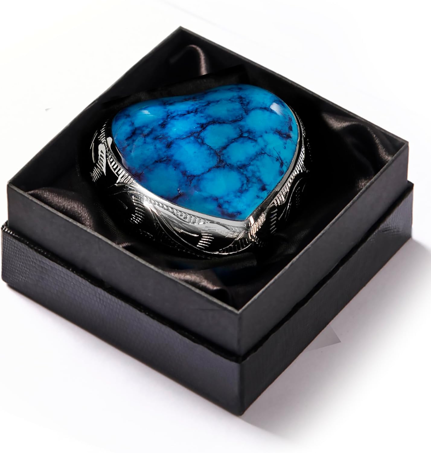 Trupoint Memorials Small Blue Urn with Stand