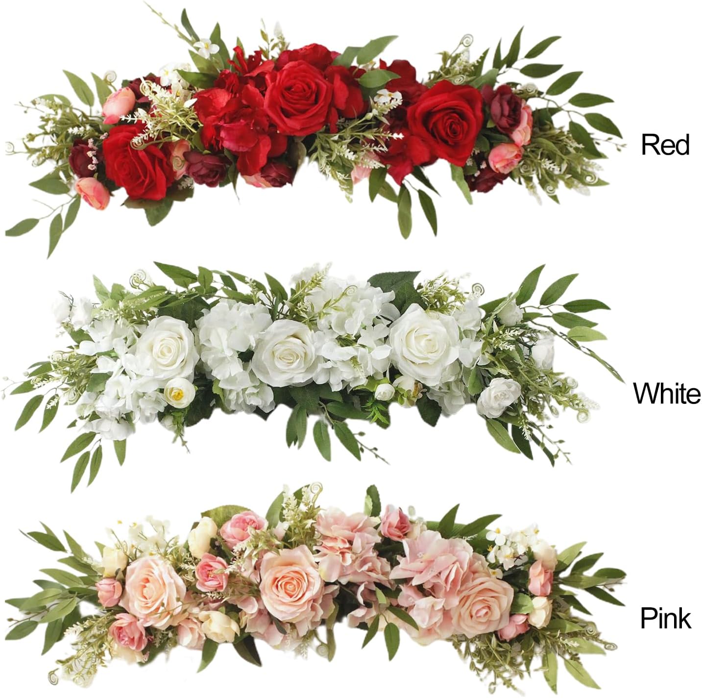 Treetdov Rose Swag Flowers Wedding Arch Artificial Decor