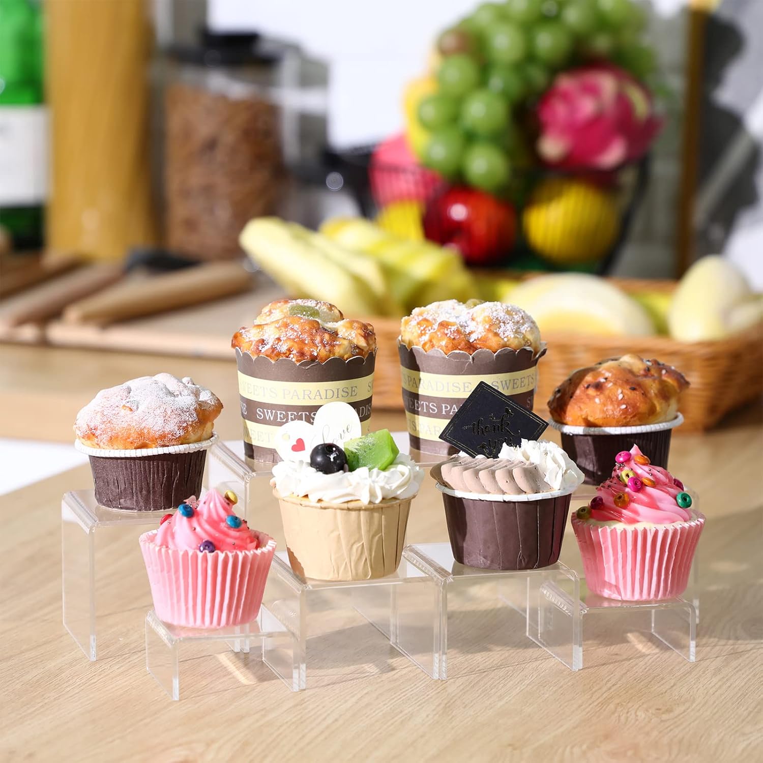 Chuangdi 20 Piece Acrylic Display Riser Set