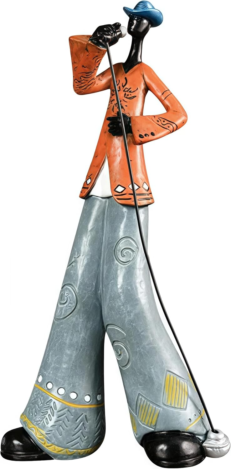 Vintage Jazz Band Decorative Sculpture Set