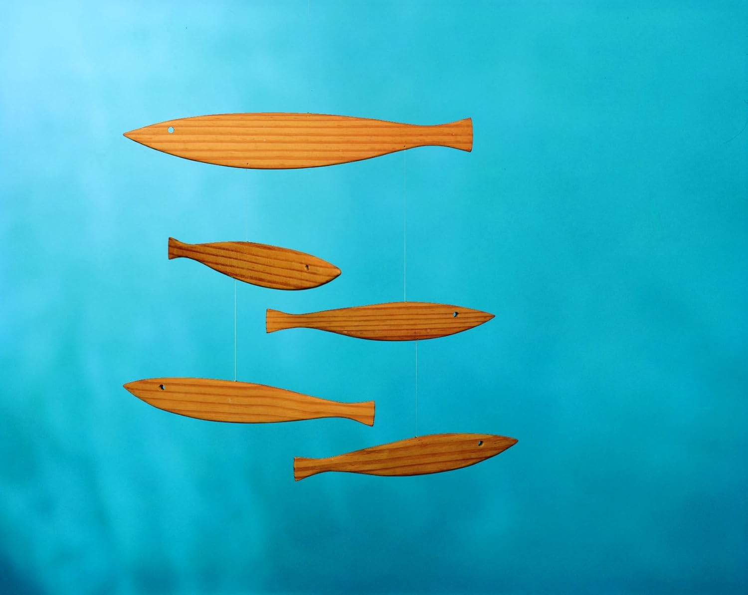 Floating Fish Mobile - 16 Inches - Handmade in Denmark