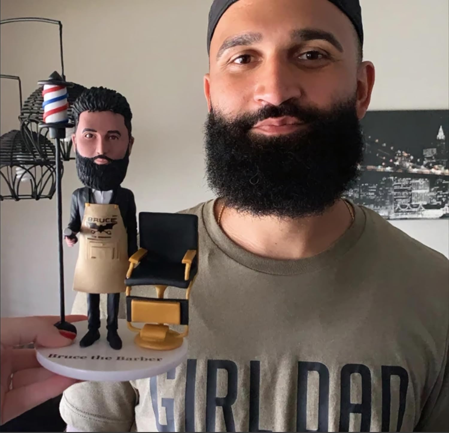 Custom Riding Horse Bobblehead Figurine