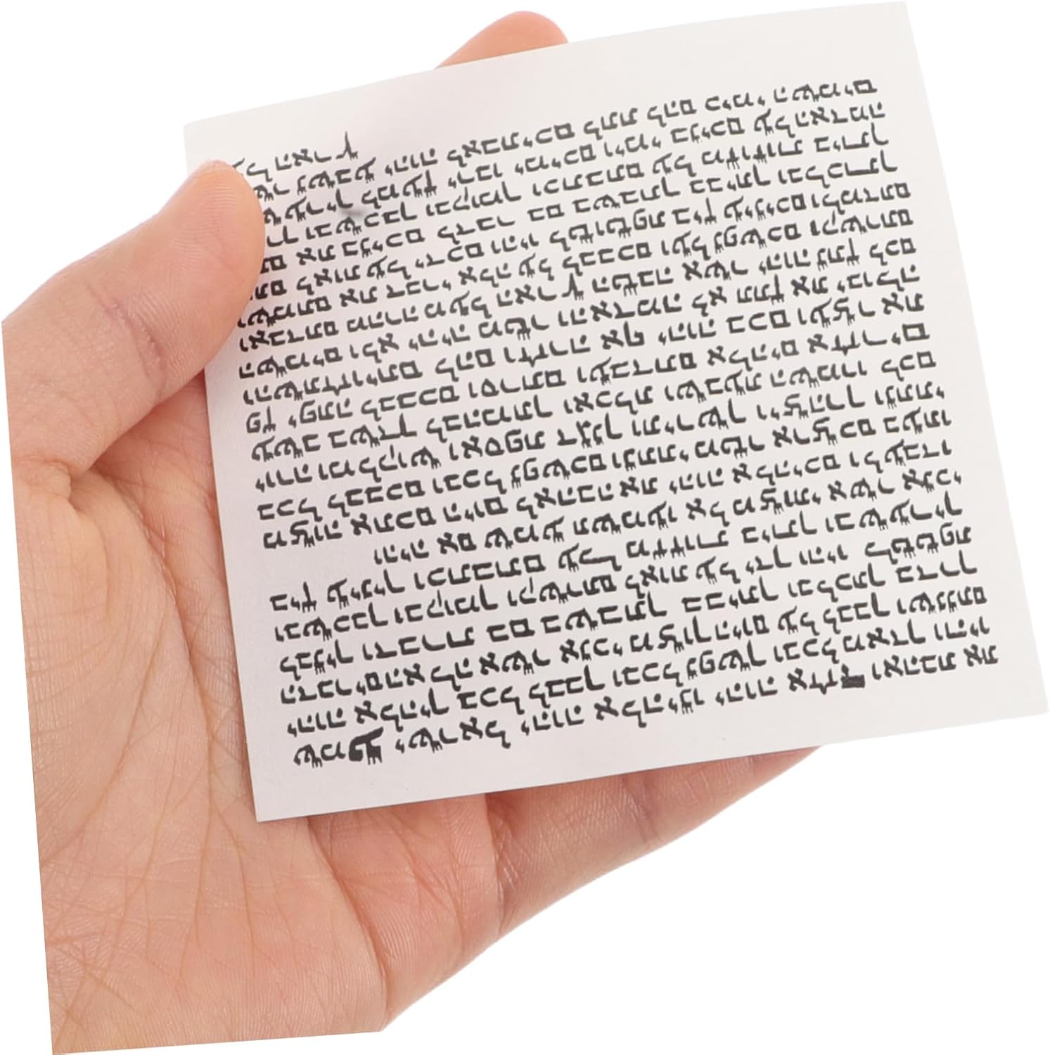 IMIKEYA 50pcs Mezuzah Scroll Jewish Door Decor Elegant Hebrew Wall Art for Home Blessings and Religious Significance