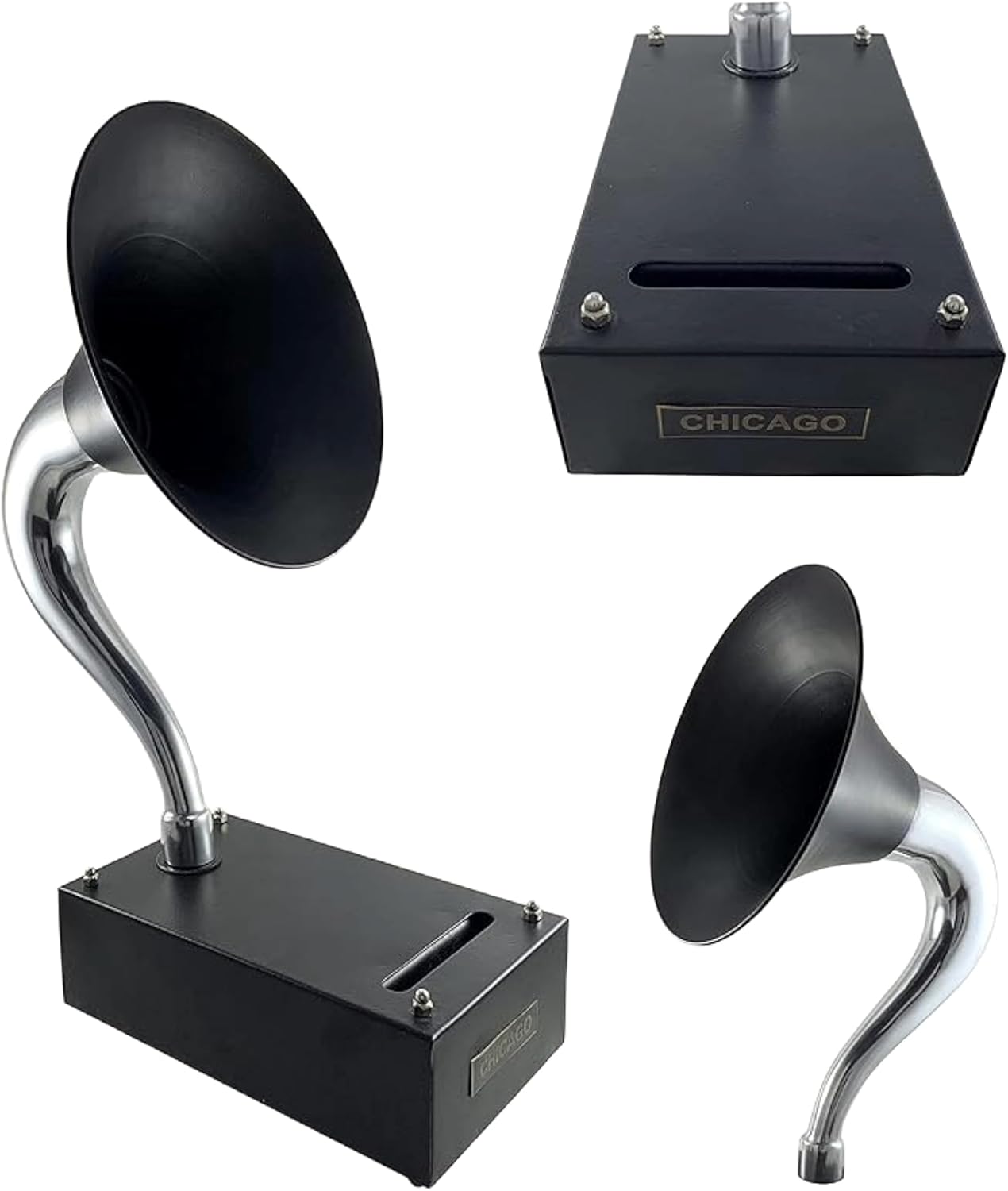 Antique Decor Vintage Gramophone Speaker iPhone Compatible Non Electric Acoustic