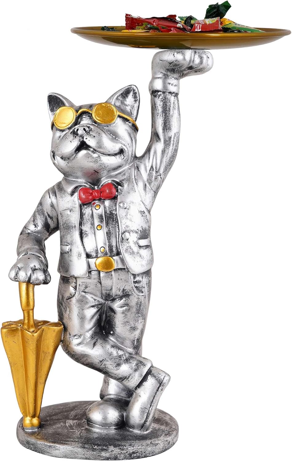Cute Cool Dog Sculpture for Home Decor Showpiece