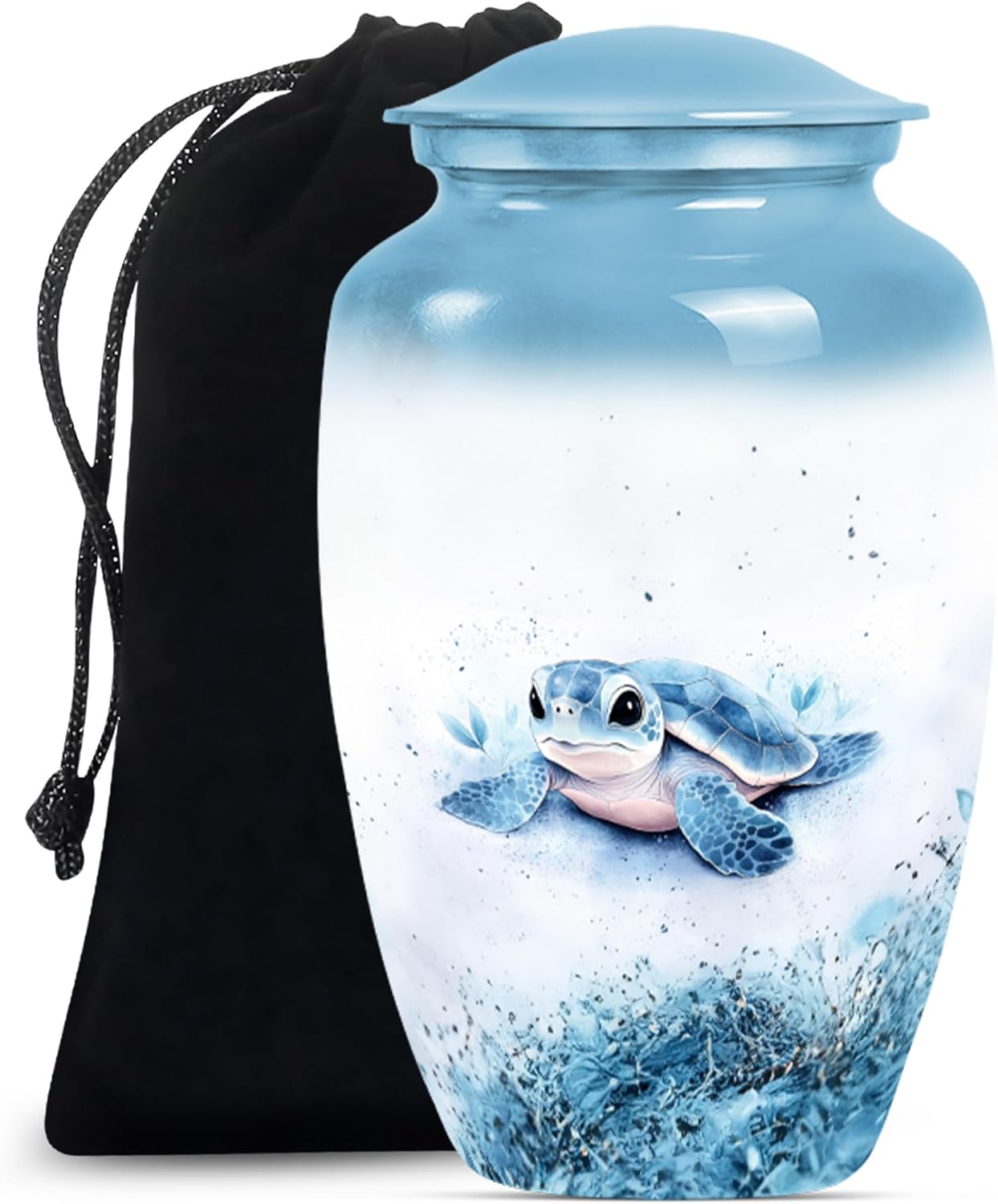 Turtle Urn - Unique Cremation Urn for Ashes 10 Set of 1
