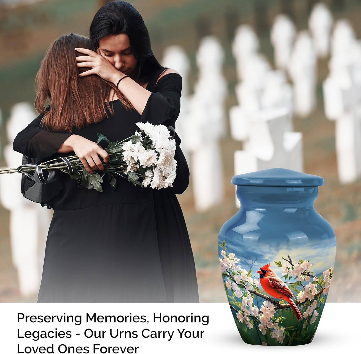 YATSKIA 3 Inch Mini Cremation Urn for Human Ashes