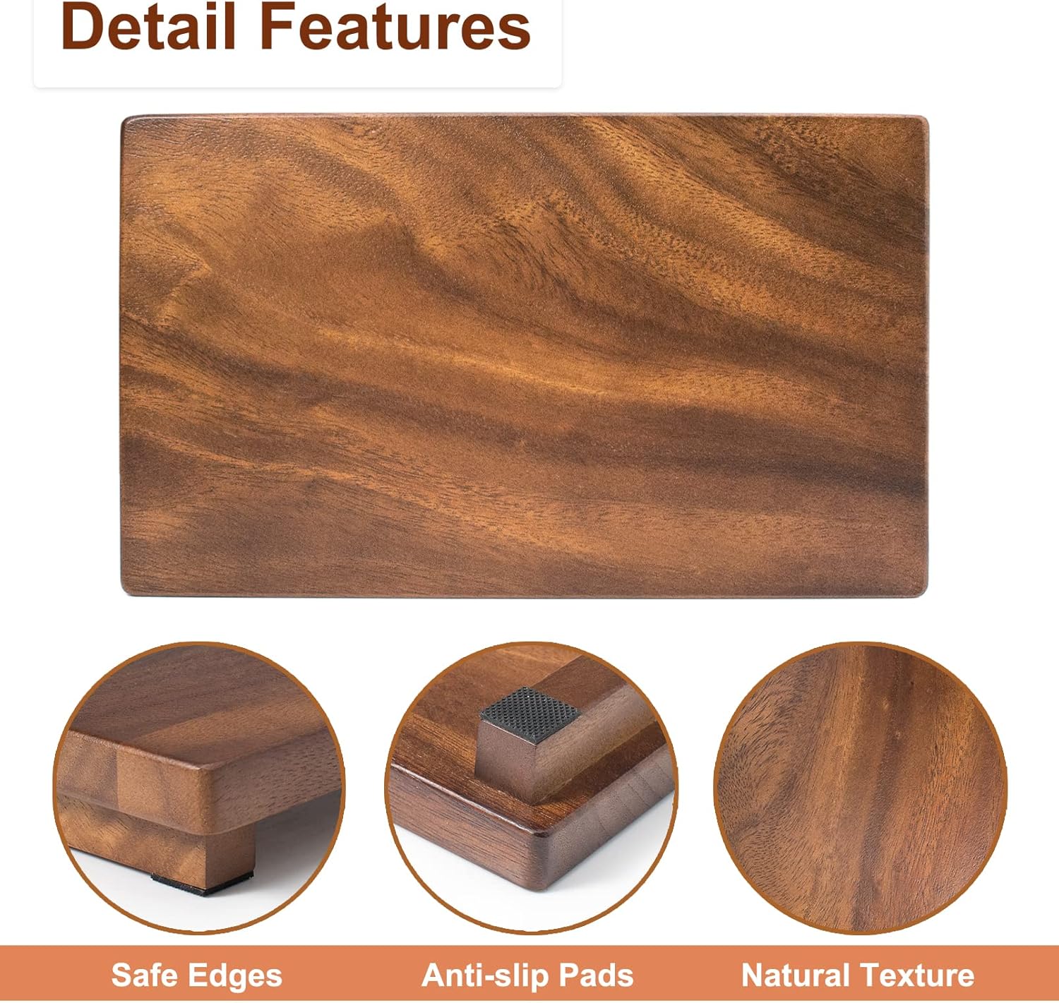 Walnut Wooden Pedestal Stand for Soap and Decor